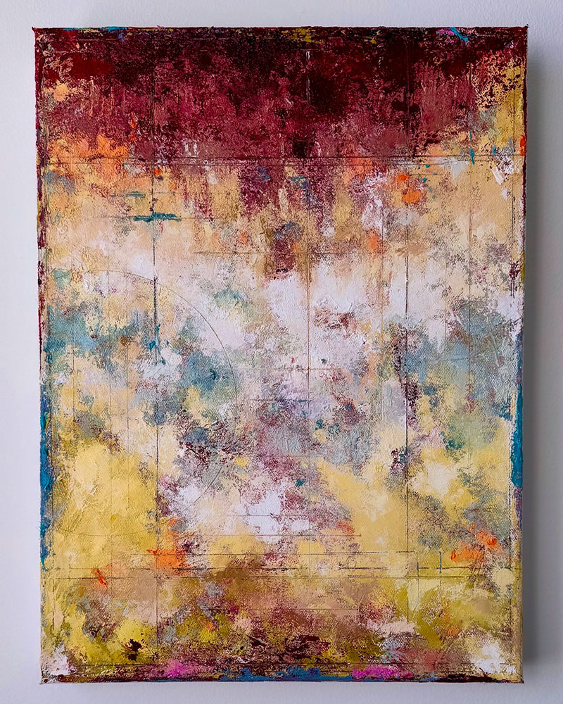 "Spring Shifts" - Oil on canvas, 9 x 12" (from residency)