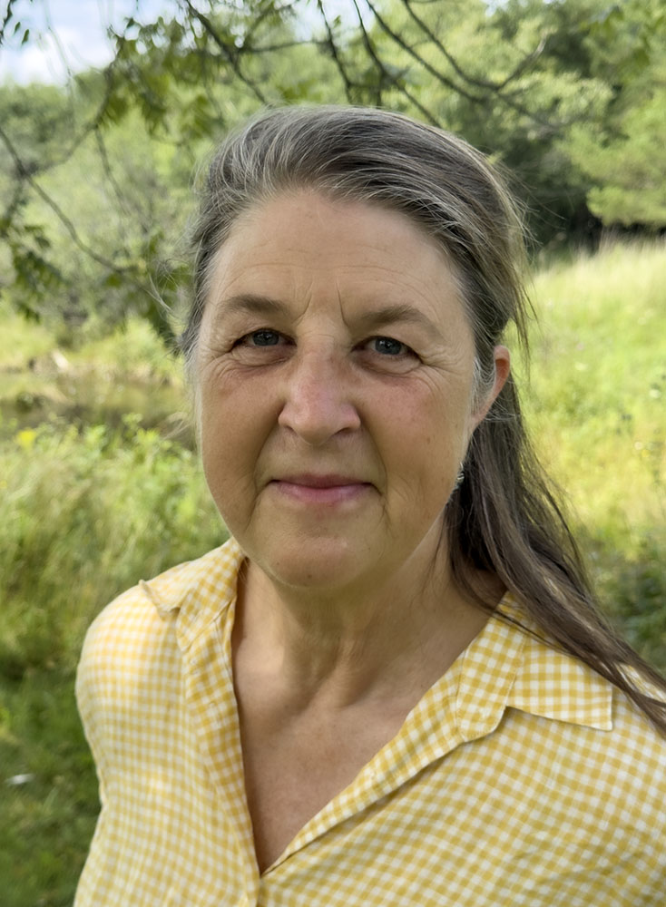 Rachel Catlett at Pearl Forge Farm.