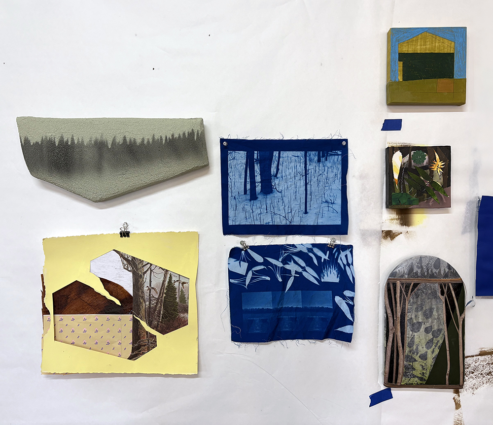 More works in progress from the residency.
