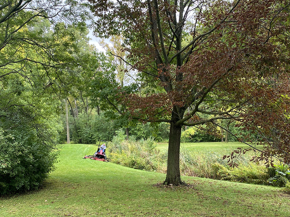 Underfunding makes it more challenging to maintain the park system's 15,000 acres with fewer permanent and seasonal employees. Hoyt Park, Wauwatosa.