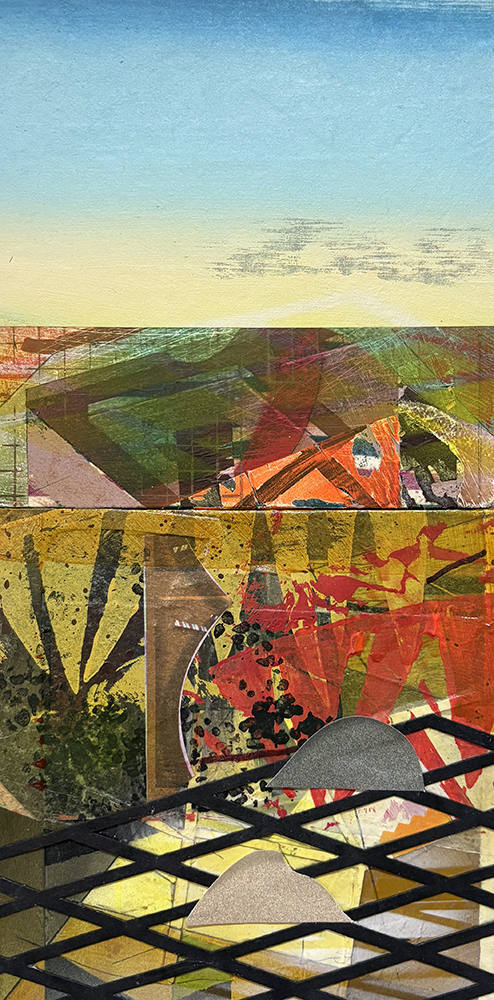 Untitled work on panel, 2025
