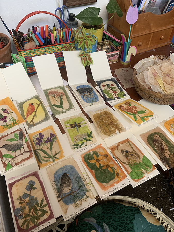 Tea bag illustrations from Schoofs.