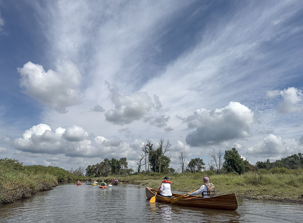 This image of paddlers on the Rock River in Theresa Marsh Wildlife Area in Washington County is from 2025, but I'm afraid the story it goes with won't be pubished until 2026.