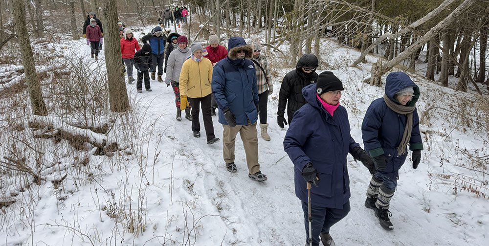 First Day Hike at Harrington Beach State Park