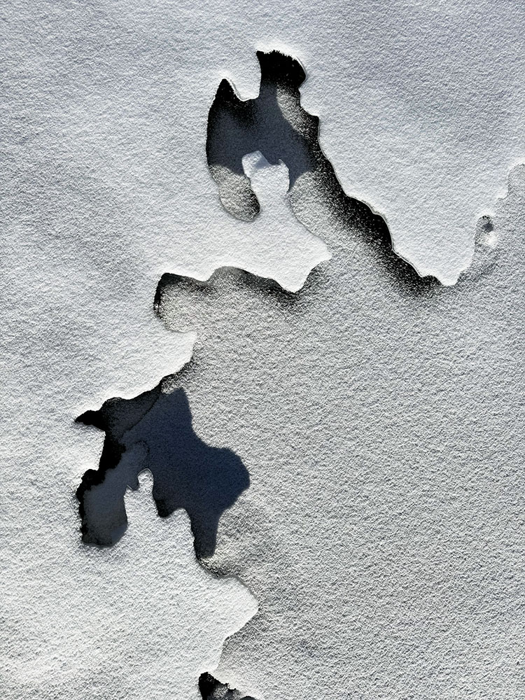 Lyrical Line of Ice. Hoyt Park, Wauwatosa.