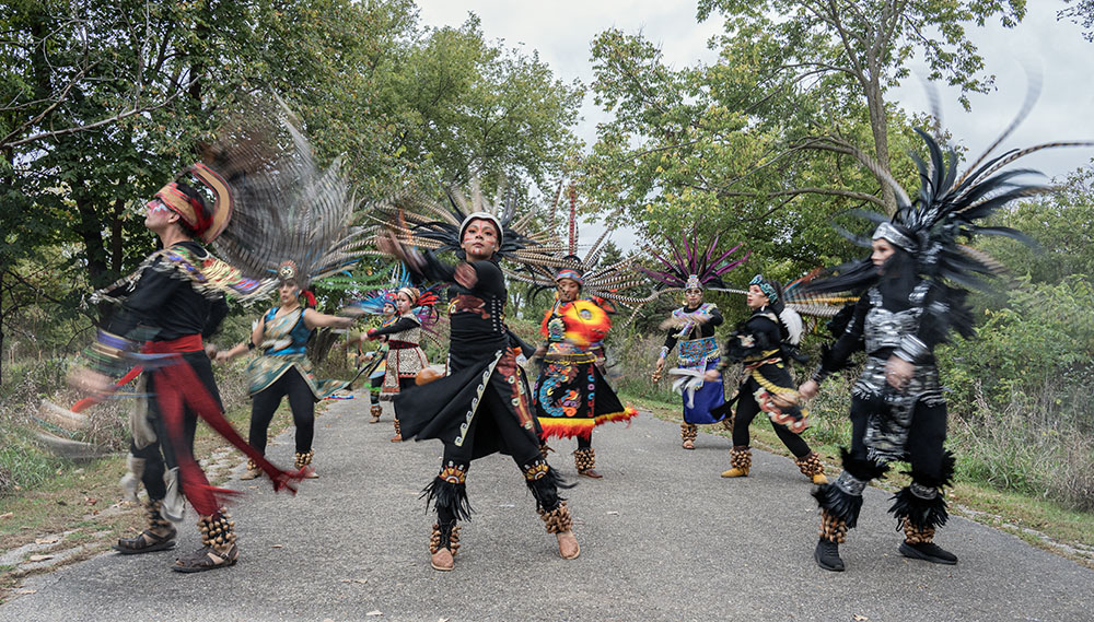 Ometochtli Mexican Folk Dance in InSite: Field Guide at Havenwoods State Forest