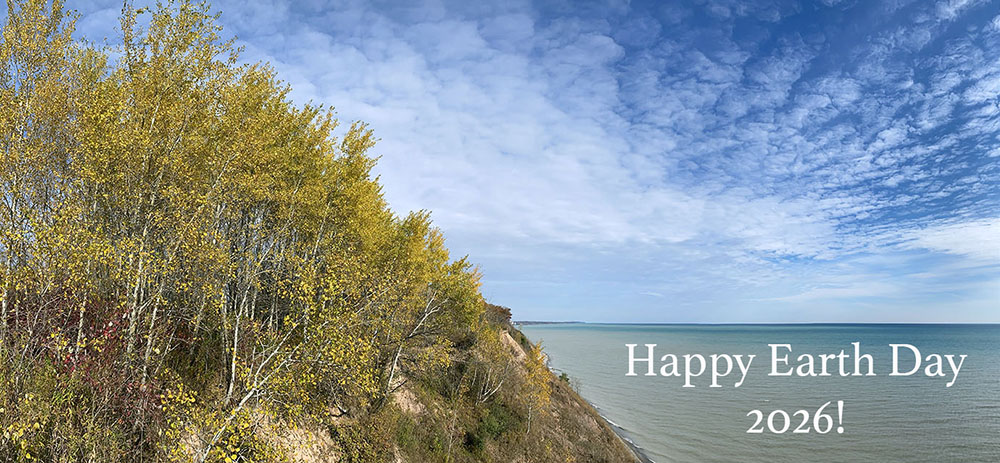 Lion's Den Gorge Nature Preserve on Lake Michigan