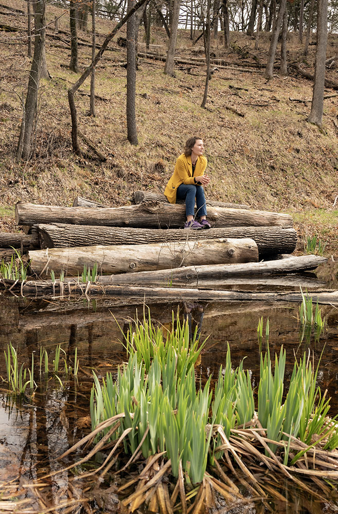 Sarah Gail Luther at Eschweiler Lavery Conservancy.