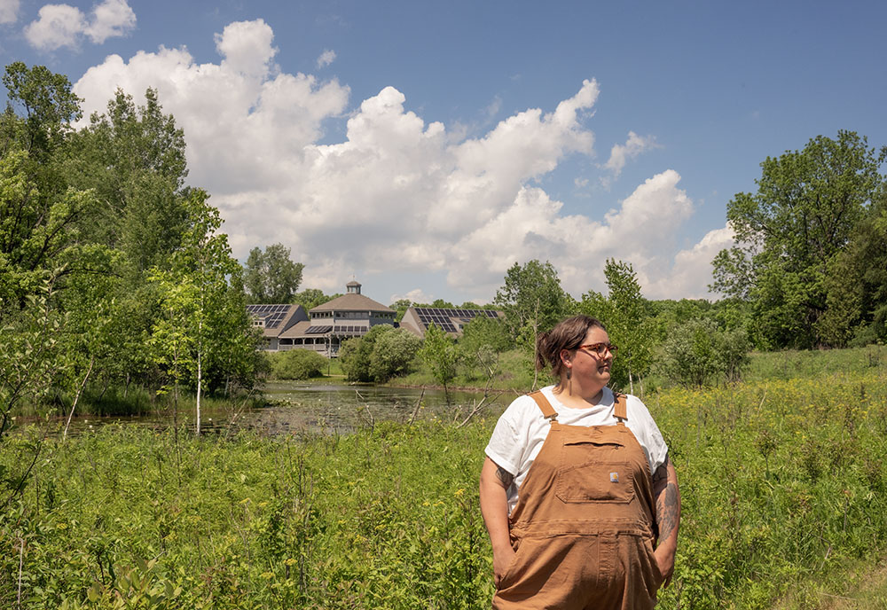 Corrigan Eckert at Riveredge Nature Center. 