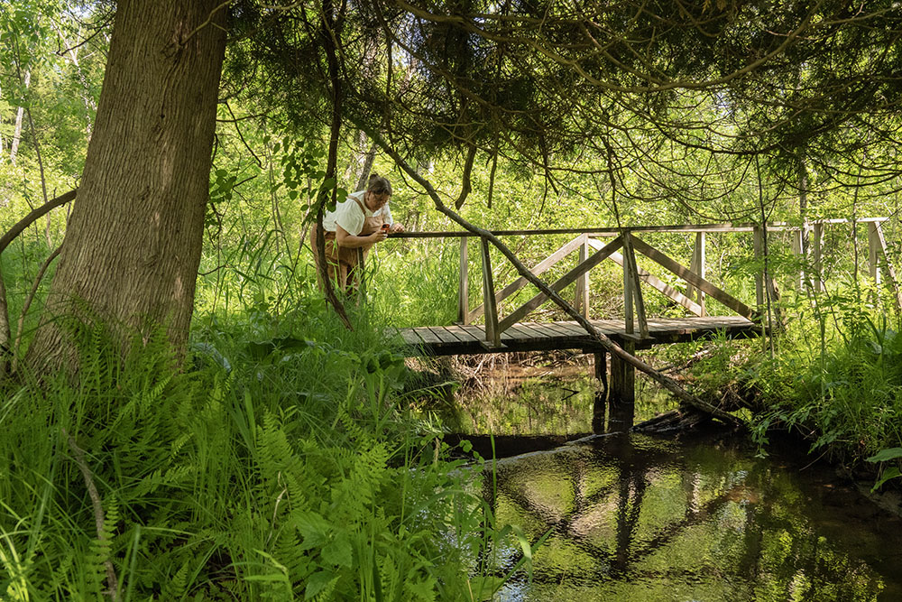 Corrigan at the Riveredge Creek. 