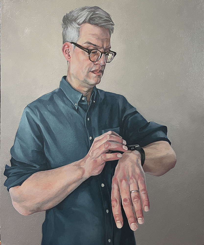 Bradford, 22x18, oil on canvas, 2023