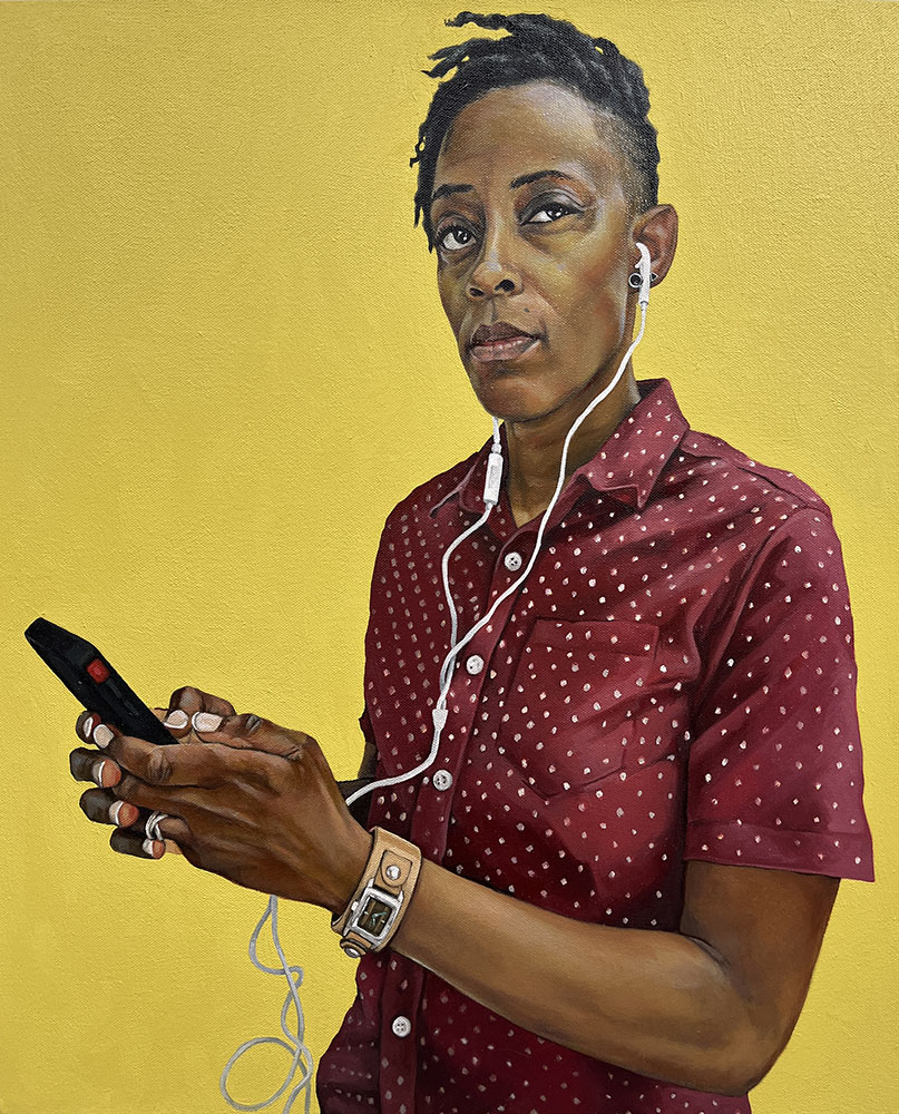 Serita, 22x18, oil on canvas, 2023