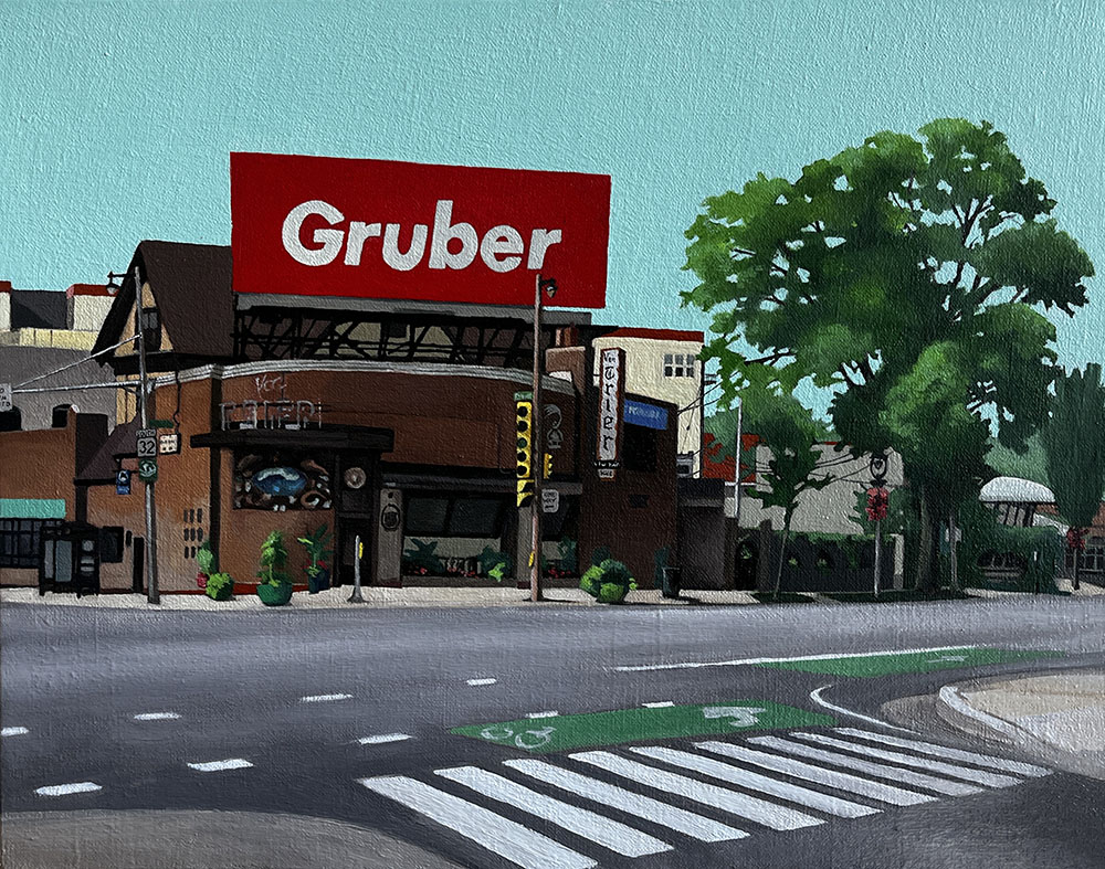 Von Triers (Gruber), 11x14, oil on linen, 2025