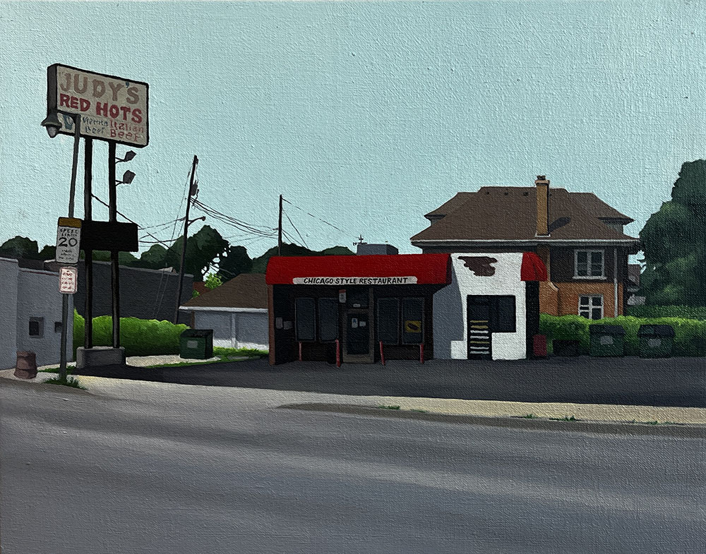 Judys Red Hots, 11x14, oil on linen, 2025