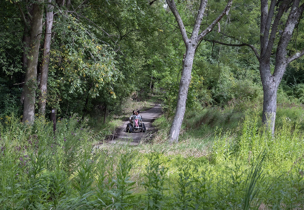 The accessible loop offers a taste of the deep woods at Pike Lake.