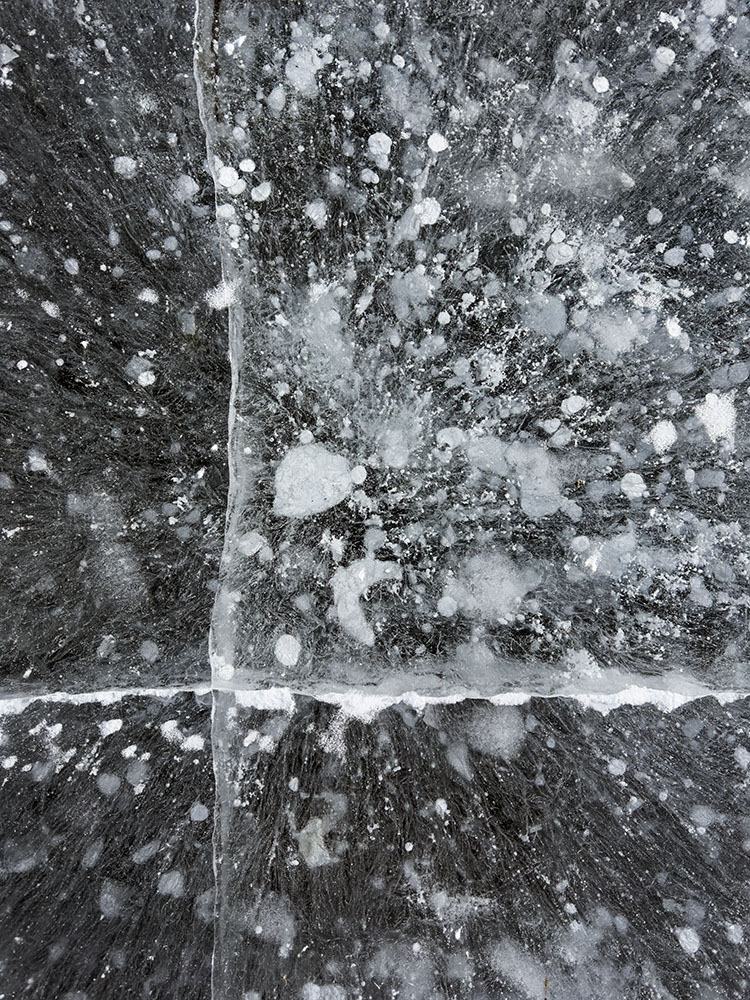 Icy Explosion! Big Muskego Lake State Wildlife Area, Muskego.