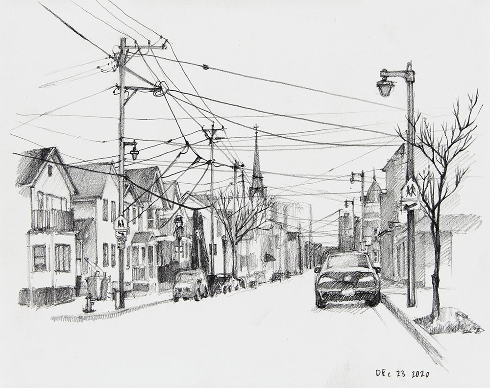 December 23 2020, 8x9, graphite, 2020