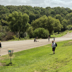 Disc golf and soap box derby track