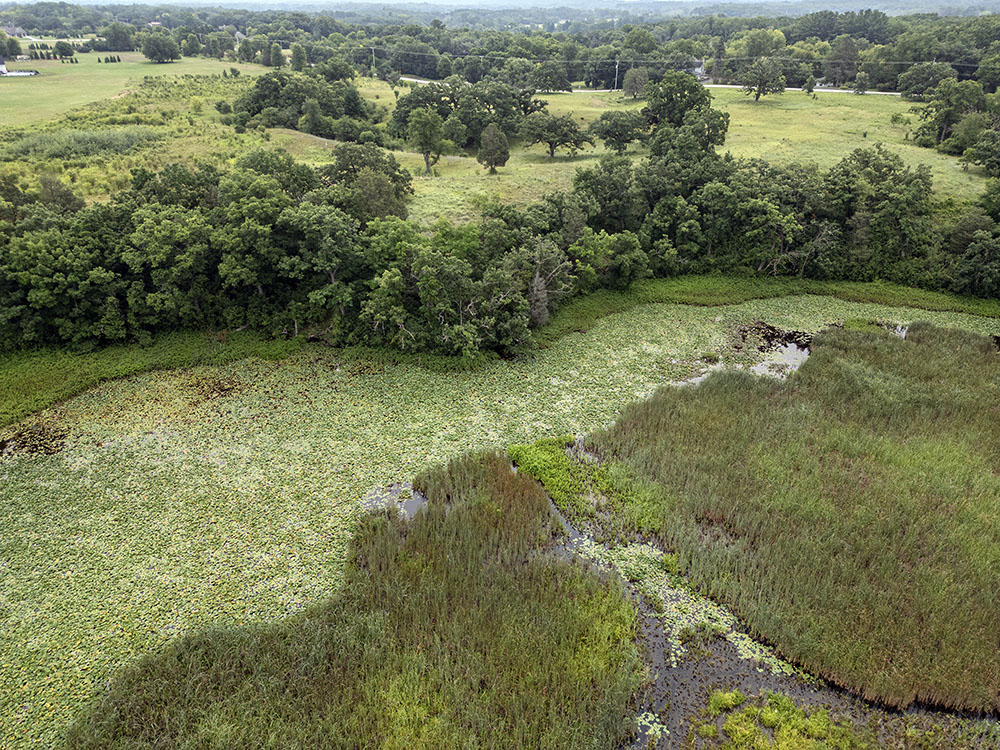 Lakewood Farms Preserve, one of six properties owned and maintained by the Waukesha County Land Conservancy, which has recently announced a merger with Friends of the Mukwonago River.