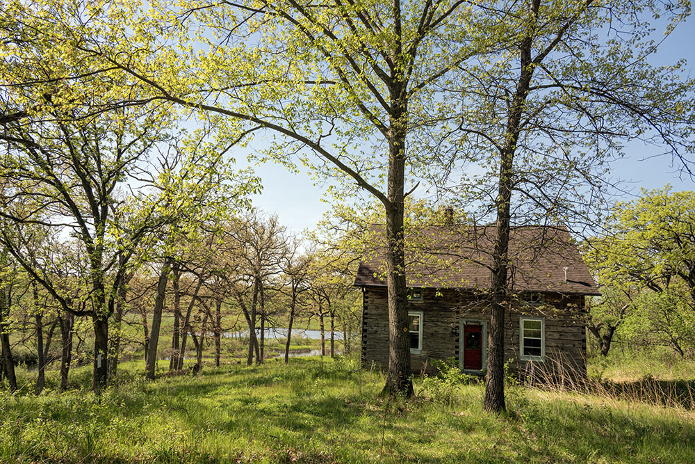 The Newell and Ann Meyer Nature Preserve is a 652-acre property owned and maintained by The Nature Conservancy. A trail system loops through woodland, across prairies and alongside wetlands. The property protects springs that form a major portion of the headwaters of the Mukwonago River.