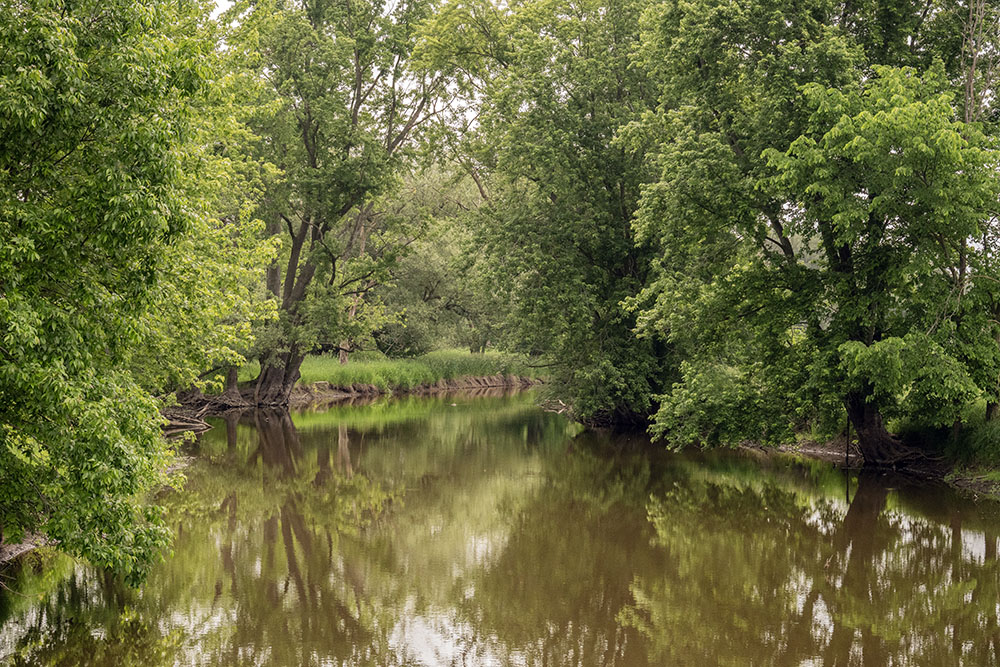Ceriaks, a property in Washington County located on the North Branch of the Milwaukee River, seen here.