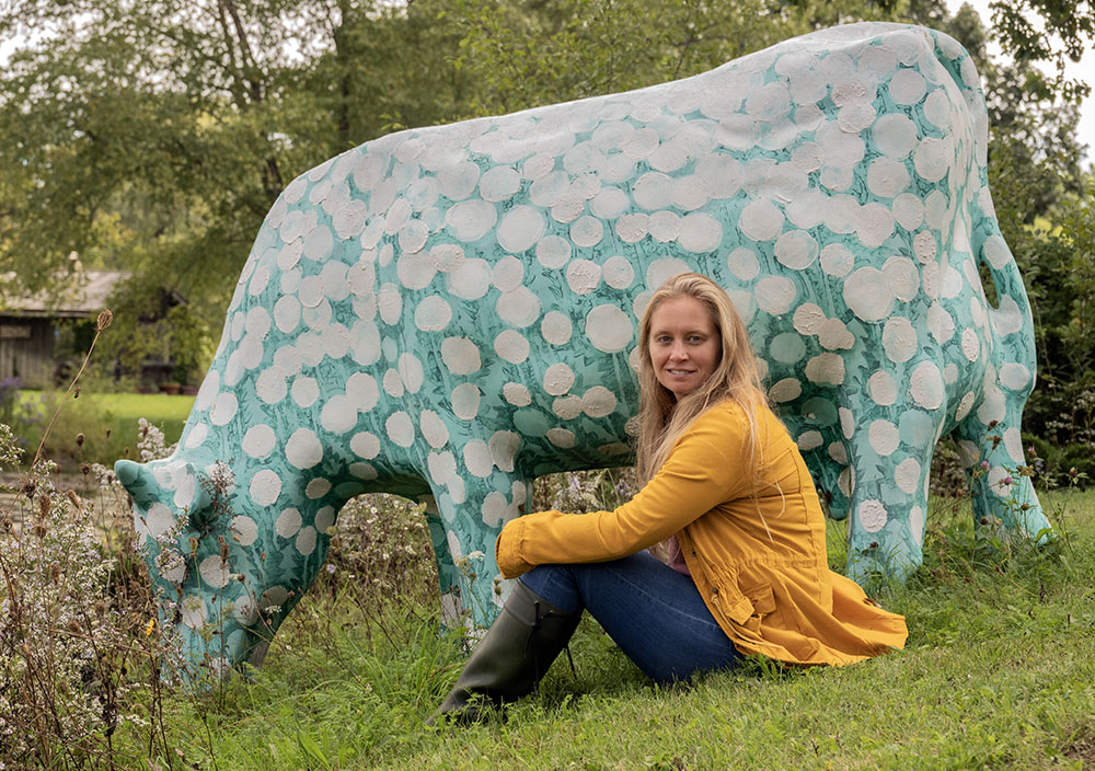 Julie Anna Freund at Lynden Sculpture Garden